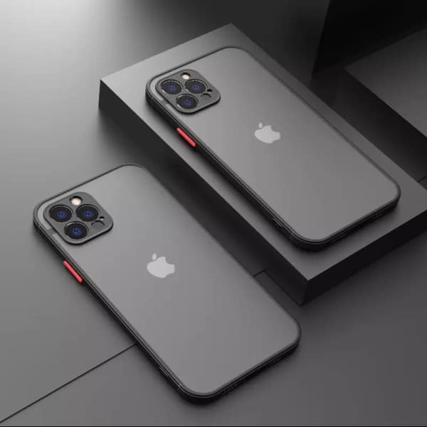 iPhone 11 Hülle - transparent schwarz matt • Salsa Lizano - Handyhüllen und  Kredikartenetui's
