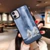 iPhone 12 Pro Max Handyhülle mit weissen Pferden am Wasserfall