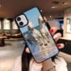 iPhone 12 Pro Max Handyhülle mit weissen Pferden