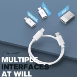 4 Adapter in digitaler Speicherbox