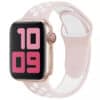 Apple Watch Silikon Sportarmband 38/40/41mm light pink white
