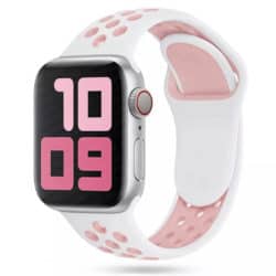 Apple Watch Sportarmband 38/40/41mm weiss pink