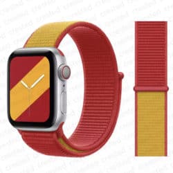 Apple Watch Nylon Armband Spanien