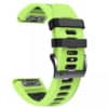 Garmin Silikon Quickfit Armband 22mm neongrün schwarz