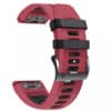Garmin Silikon Quickfit Armband 26mm rot schwarz