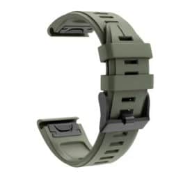 Garmin Silikon Quickfit Armband 22mm army grün