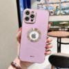 iPhone 13 Pro Max Luxury Handyhülle mit Kameraschutz purple