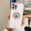 iPhone 13 pro max luxury handyhülle mit Kameraschutz white