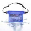 Wasserdichte Bauch & Schultertasche blau