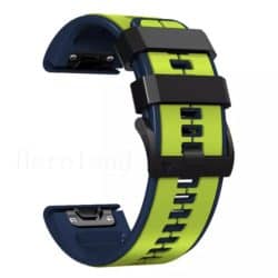 Garmin Quickfit Armband 22mm neongrün blau
