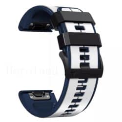 Garmin Quickfit Armband 22mm in weiss und blau