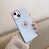iPhone 13 Pro Max Luxury Soft Silikon Hülle in cyan