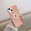 iPhone 13 Pro Max Luxury Soft Silikon Hülle lachs