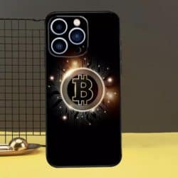 iPhone 13 Pro Max Bitcoin Hülle schwarz