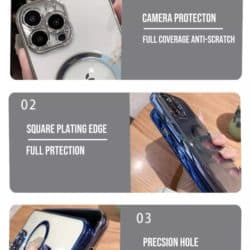 iPhone 14 Pro Max Magsafe Hülle mit Kameraschutz