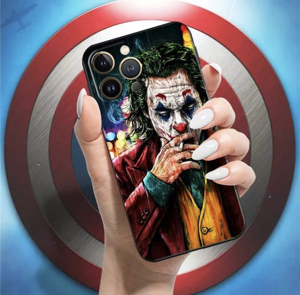 iPhone 14 Pro Max Joker Face - smoke