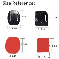 GoPro Befestigungskit Masse