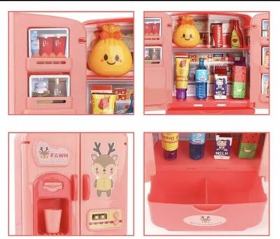 Miniatur Kühlschrank Für Puppenhaus - Weißer 1:12 Maßstab Kühlschrank Für Puppenküche