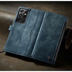 Samsung Handyhülle Rückenansicht in blau