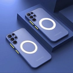 Samsung S23 ultra MagSafe Handyhülle in blau