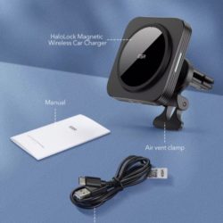 Halo Lock Magnetic Halterung mit UBS A zu USB C Kabel