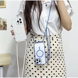 Handykette in weiss für iPhone 14 Pro Max