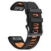 Garmin Silikon Quickfit Armband 26mm in schwarz orange