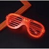 LED Partybrille mit 3 verschiedenen Blinkmöglichkeiten in rot
