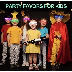 LED Partybrille mit 3 verschiedenen Blinkmöglichkeiten für Kinderpartys