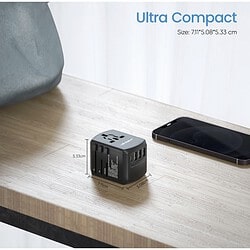 Reiseadapter all in one kompakt und praktisch