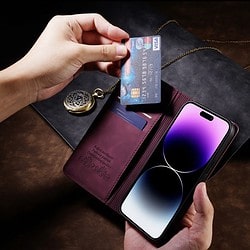 iPhone 14 Pro Max Leder Wallet