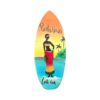 Surfbrett aus Holz. Stimmung in Puerto Viejo, Costa Rica