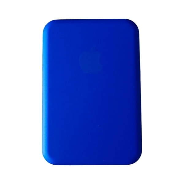 iPhone Qi Wireless Battery Pack in blau