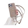 iPhone 14 Pro Max - Crossbody Handykette - mit Ring und Spiegel